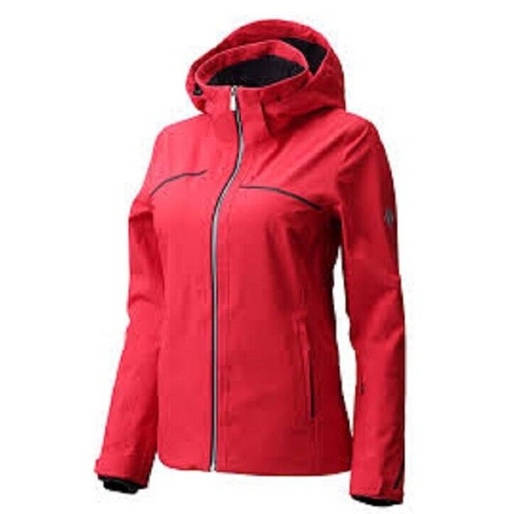 NWT!! Descente Kensie 3 Layer Shell Ski / Hike Jacket Size 10 / Large $450 - Picture 1 of 12